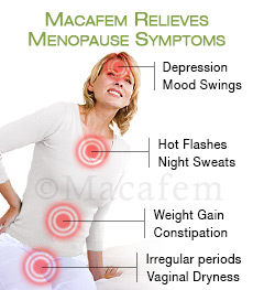 macafem benefits menopause symptoms